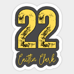 22 CAITLIN CLARK Sticker